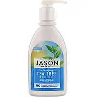 Jason Natural, гель для душа, очищающее средство с маслом чайного дерева, 887 мл (30 жидк. унций) Киев