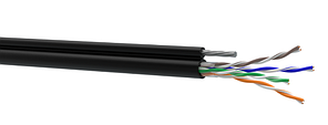 Кабель мережевий КППт-ВП (100) 4х2х0,49 (U/UTP-cat.5E-SL)