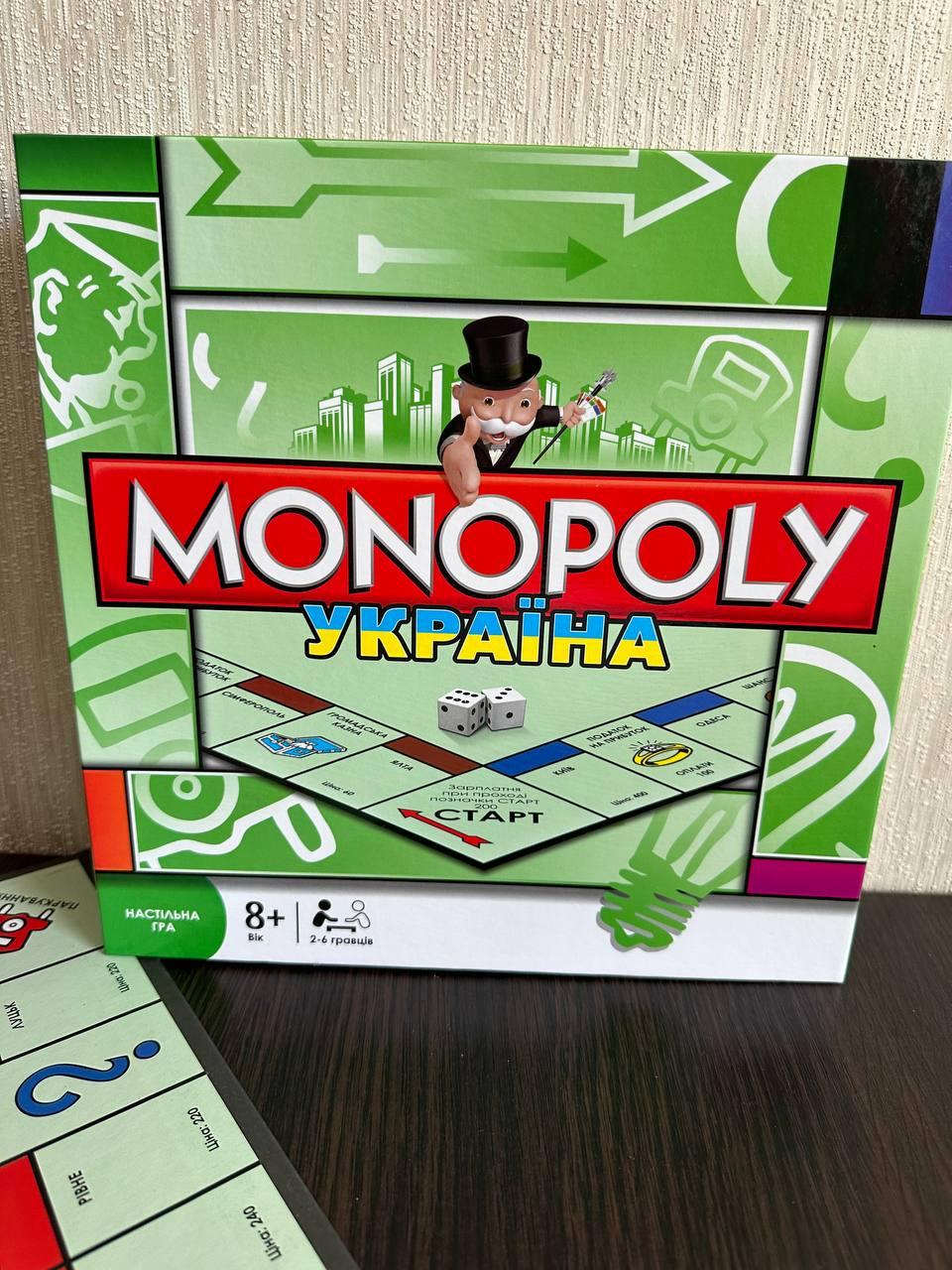 Монополія (Monopoly), настільна гра Joy Toy 6123
