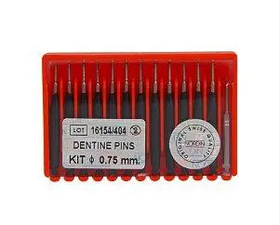 Парапульпарні штифти Nordin 0,75 мм чорні