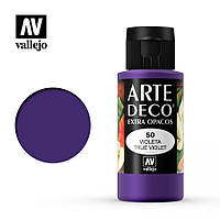 Фіолетовий. Фарба водорозчинна 35 мл. VALLEJO ARTE DECO 83050