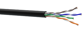Кабель КПП-ВП (100) 4*2*0,46 (U/UTP-cat.5E-SL)