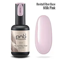 База відновлююча PNB Revital Fiber Base, Milk Pink, 17 мл