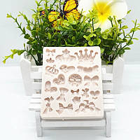 Молд силіконовий 90 на 70 мм сірий