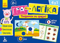 Детская игра-логика "Зверюшки на ферме" 917002 на укр. языке ds