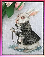 Набор для вышивания крестом монохром мулине DMC Кролик