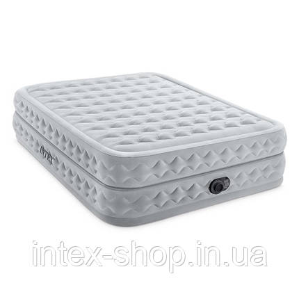 Надувне ліжко Intex 64490, 152 х 203 х 51, з вбудованим електричним насосом., фото 1