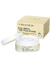 Пом'якшувальний крем для обличчя з муцином равлика HOLLYSKIN Snail Face Cream