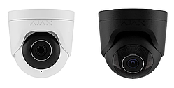 Дротова охоронна IP-cam Ajax TurretCam (8 Mp/4 mm) white/black