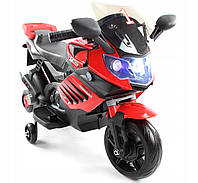 Детский електрический мотоцыкл PlayHouse RR S1000 аккумуляторный со световыми и звуковыми эффектами красный