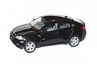 Коллекционная игрушечная машинка BMW X6 KT5336W инерционная (Черный) ds
