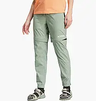 Urbanshop com ua Штани Adidas Terrex Utilitas Hiking Zip-Off Tracksuit Bottoms Green IQ3503 РОЗМІРИ ЗАПИТУЙТЕ