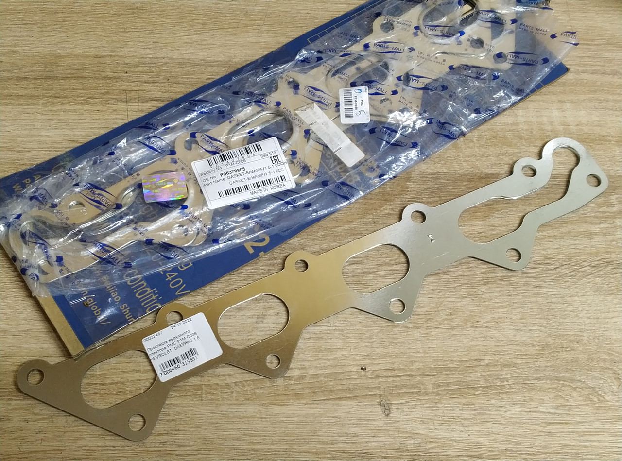 Прокладка випускного колектора PMC P1M-C006 CHEVROLET, DAEWOO 1.6, фото 1