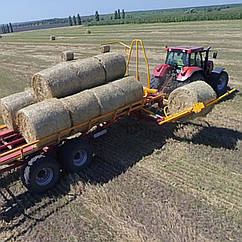 Напівпричіп-тюковіз самозавантажувальний  ПТ-21
