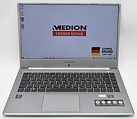 Ноутбук 15.6" Medion (Lenovo Group) Intel Core i7-1165G7 RAM 16 ГБ SSD 512 ГБ Grey Металевий корпус