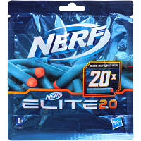 Оригінал! Игрушечное оружие Hasbro набор стрел Nerf Elite 2.0 20 шт (F0040) | T2TV.com.ua