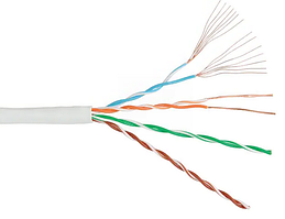Кабель мережевий КГПВ-ВП (4х2х0,60 (U/UTP-cat.6 patch AWG24)