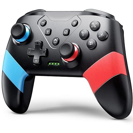 Бездротовий геймпад Switch VOYEE з 9-колірними світлодіодами RGB 800 mAh