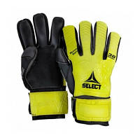 Вратарские перчатки Select Goalkeeper Gloves 38 Advance 605400-002 жовто-чорний Уні 9 (5703543311026) o