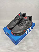 Мужские кроссовки Adidas Glide Black&Red 41-46