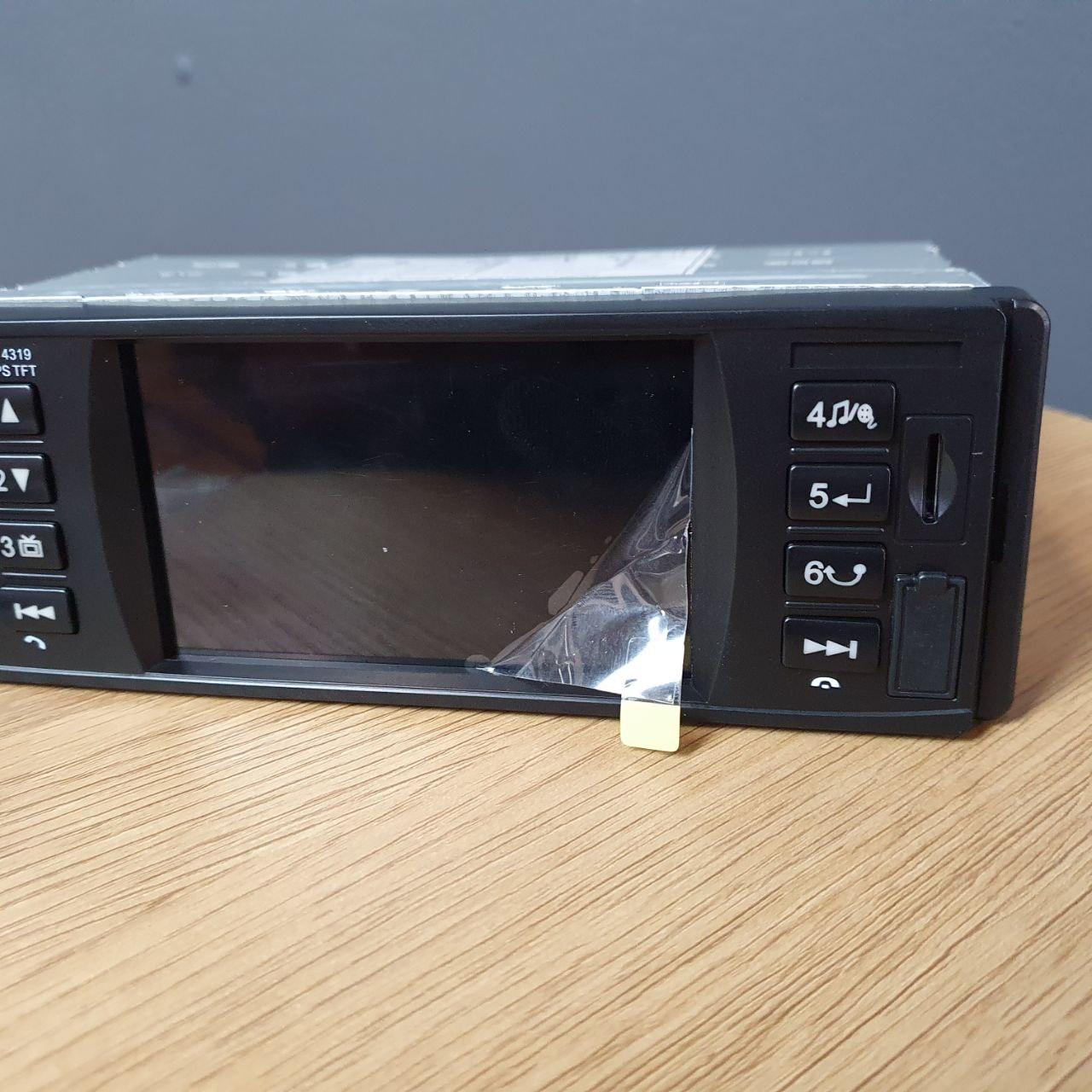 АSIMомагнитола с экраном в машину Pioneer 1DIN магнитола AUX с флешкой usb, Bluetooth FM радио и SD картой SIM - фото 2 - id-p2209981076