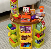 Большой детский супермаркет игрушечный Магазин с продуктами в наборе 62 предмета разноцветныйSAK