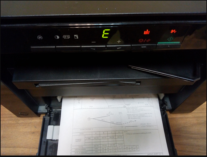 Принтер лазерный компактный для дома и офиса 960 MIL Прибор для черно-белой печати MIL - фото 8 - id-p2209998768