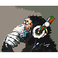 Картина по номерам Disco monkey Art Craft 11675-AC 40х50 см ds