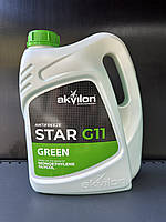 АНТИФРИЗ ANTIFREEZE AKVILON GREEN STAR 4,3 KG