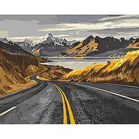 Картина по номерам без подрамника "Дорога в горах" Art Craft 11016-ACNF 40х50 см ds