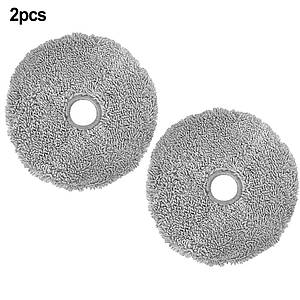 Мікрофіброві ганчірки (накладки) для робот-пилососа Xiaomi Lydsto W2 ( JCB-W2-W03 ) / 2 штуки