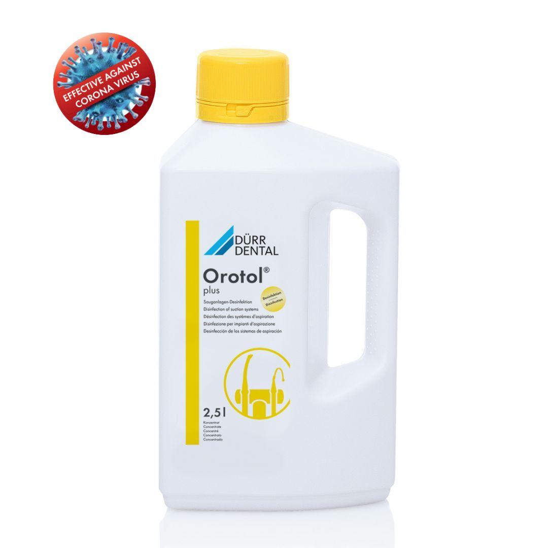Концентрат для дезінфекції аспіраційних установок OROTOL PLUS.Dürr Dental