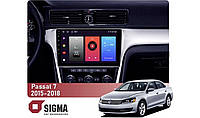 Volkswagen Passat 7 B7 NMS 2015-2018 (F2) 10" Штатна магнітола Sigma F10216 2+32 Gb