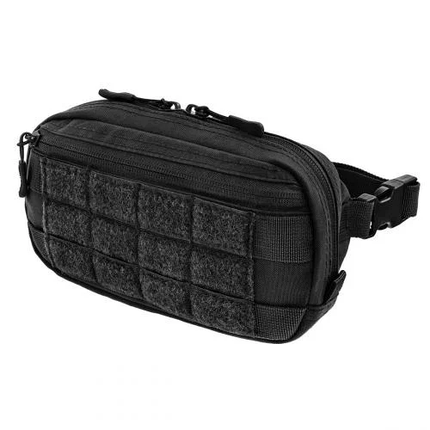 Mil-Tec - Сумка Поясна Fanny Pack MOLLE - Black - 13512502, фото 1