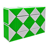 Головоломка Змейка Рубика 750-287, 24 элемента (Зеленый) ds