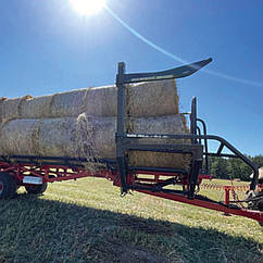 Напівпричіп-тюковіз самозавантажувальний ПТ-24