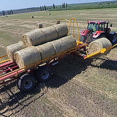 Напівпричіп-тюковіз самозавантажувальний  ПТ-30