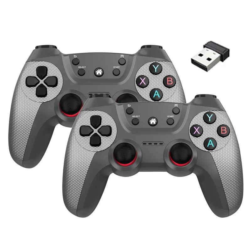 Бездротові джостики для Android, ігровий стик DATA FROG, Smart TV Box, ПК, 2,4G геймпад джостик.