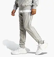 Urbanshop com ua Штани Adidas Essentials French Terry Tapered Cuff 3-Stripes Pants Grey Ic9407 РОЗМІРИ