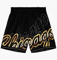 Urbanshop com ua Шорти Mitchell & Ness Nba Big Face 4.0 Fashion Short Chicago Bulls Black