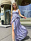 Шовкове плаття максі на запах без рукава (р. S-L) 17PL5686, фото 8