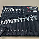 Набір ключів комбінованих 25 шт., 6-28, 30, 32 мм; DIN 3113, STORM пр-во INTERTOOL XT-1000, фото 4