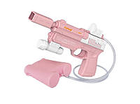 Водяной пистолет Water Gun W-Y10 на аккумуляторе (Розовый) ds