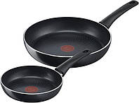 Набор сковородок Tefal C27890 Generous Cook из 2 предметов, 20/28 см, безопасное антипригарное покрытие,УЦЕНКА