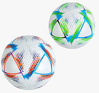 М`яч футбольний C 62418 2 види, вага 420 грамів, матеріал PU, балон гумовий, клеєний