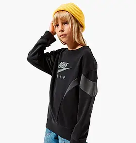 AllOriginal com ua Світшот Nike G Nsw Air Ft Bf Crew G Black DD7135-010 РОЗМІРИ ЗАПИТУЙТЕ