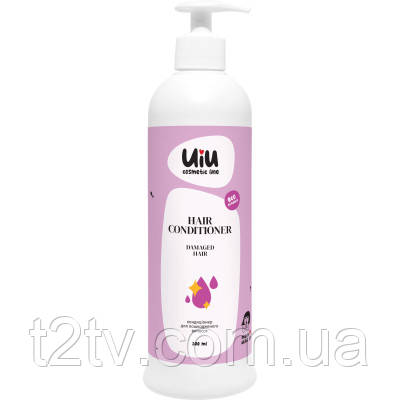 Оригінал! Кондиционер для волос UIU для поврежденных волос 300 мл (4820152332929) | T2TV.com.ua