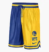 Urbanshop com ua Шорти Nike Golden State Warriors Courtside Blue/Yellow Dr9360-728 РОЗМІРИ ЗАПИТУЙТЕ