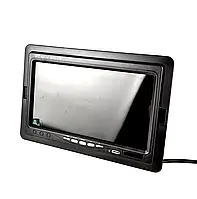 Монітор для автомобіля 7" дюймів з рамкою Чорний  PAL, NTSC, Формат Full view
