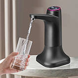 Акумуляторна помпа для бутильованої води електронна помпа для води з підставкою, фото 2